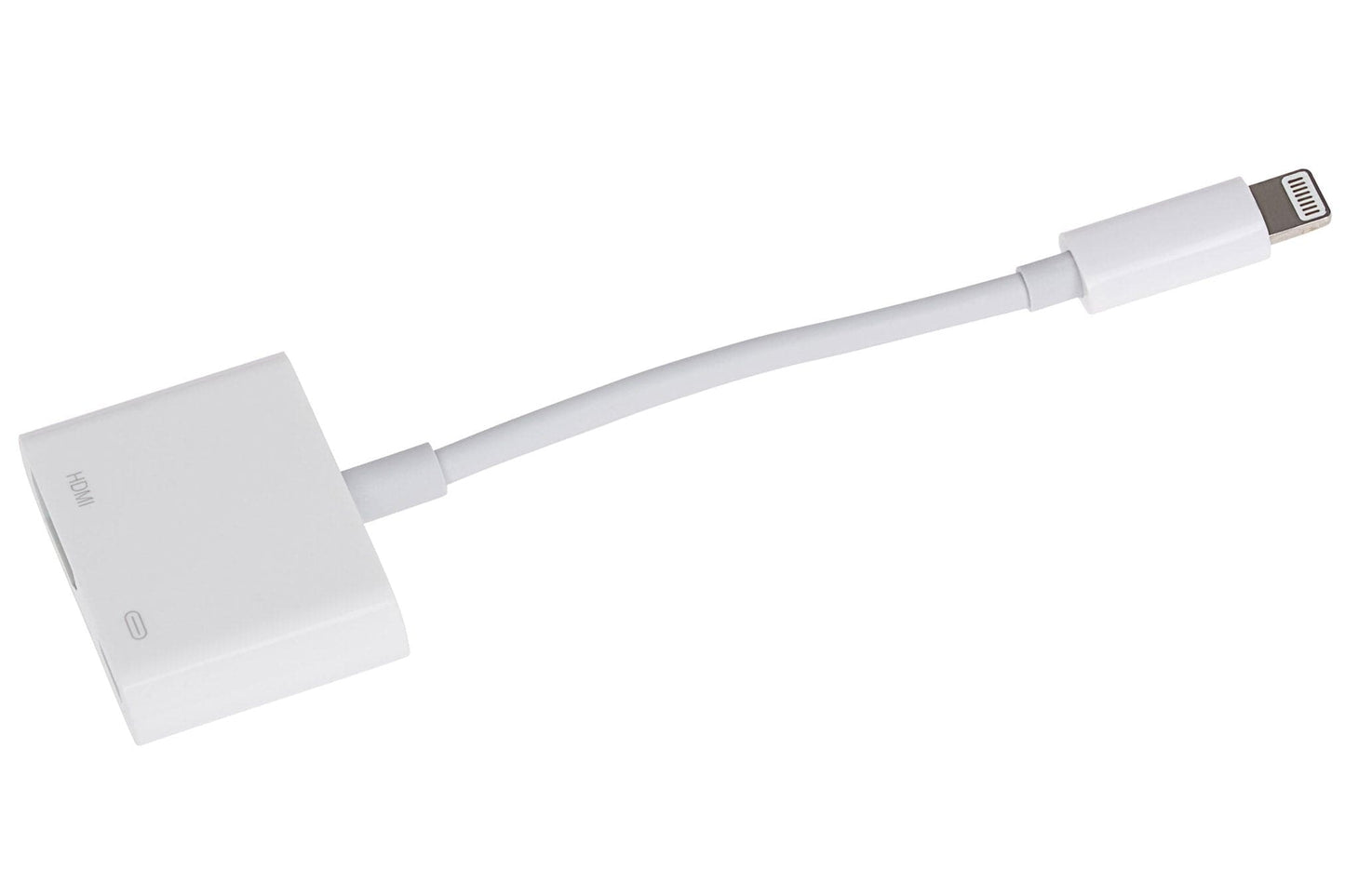 Maplin Lightning to HDMI / Lightning Charging Port Adapter - White