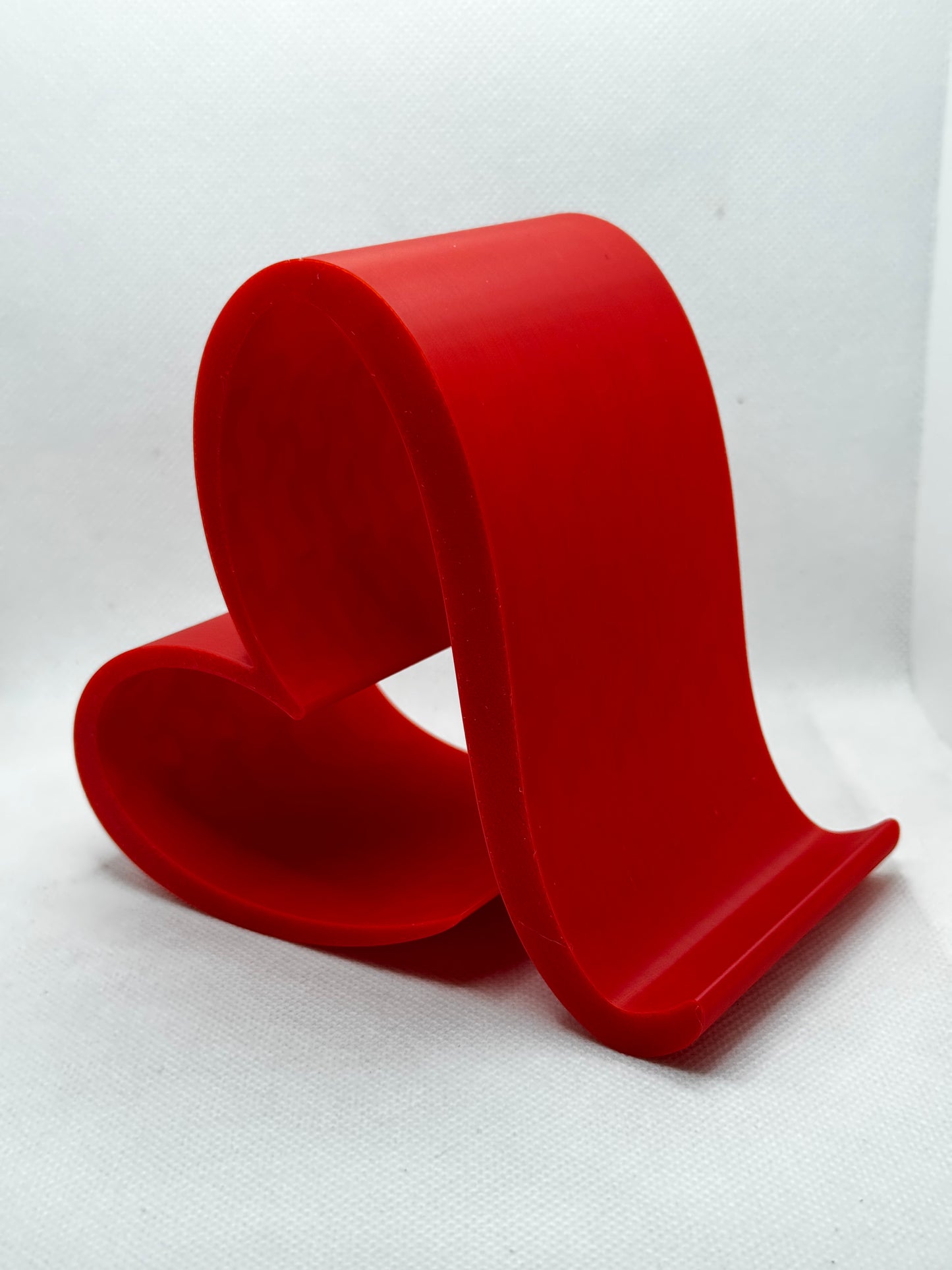 3D printed Stylish Red Love heart Phone Holder