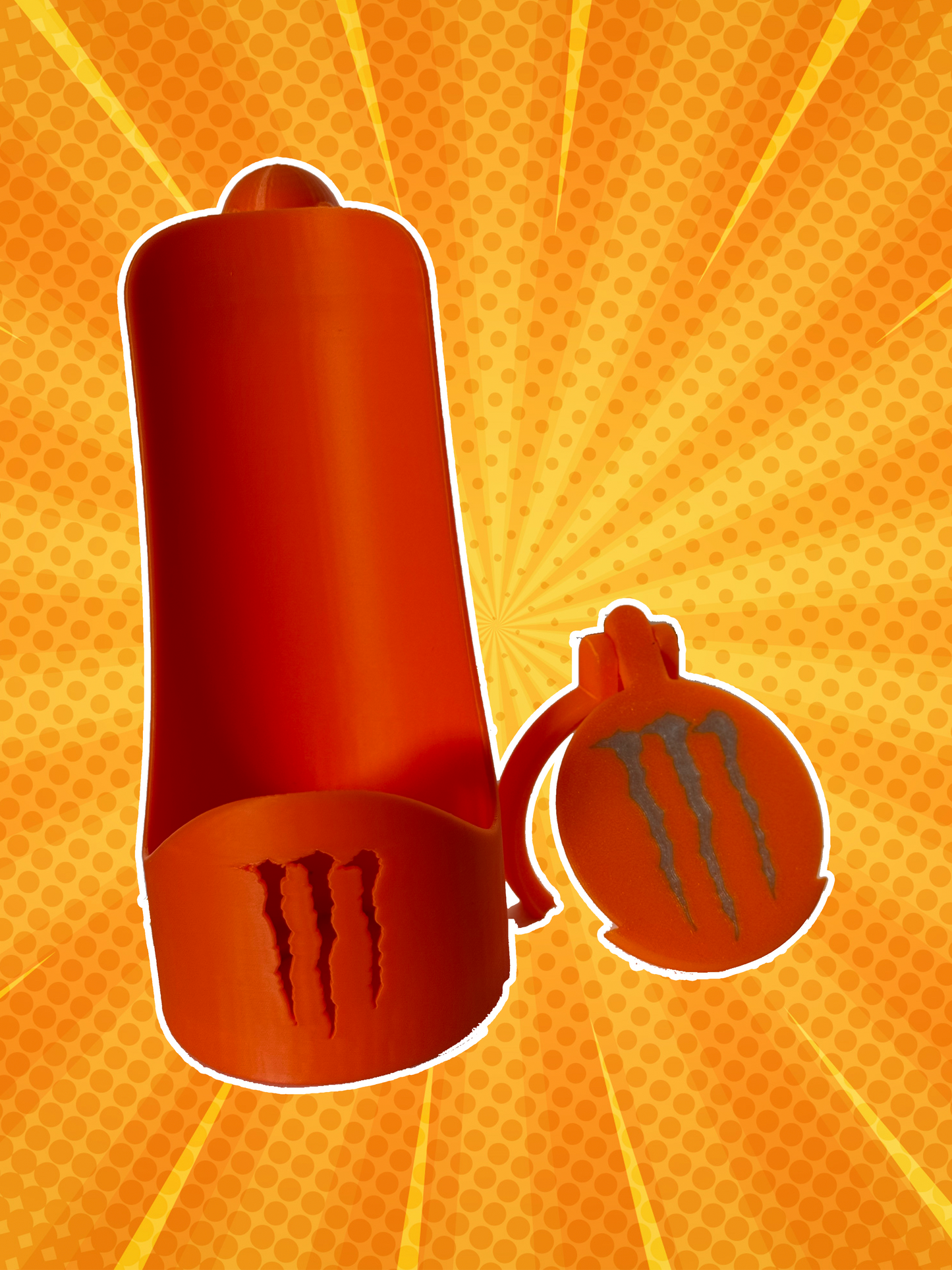 Monster Holder + Lid - Various Colours