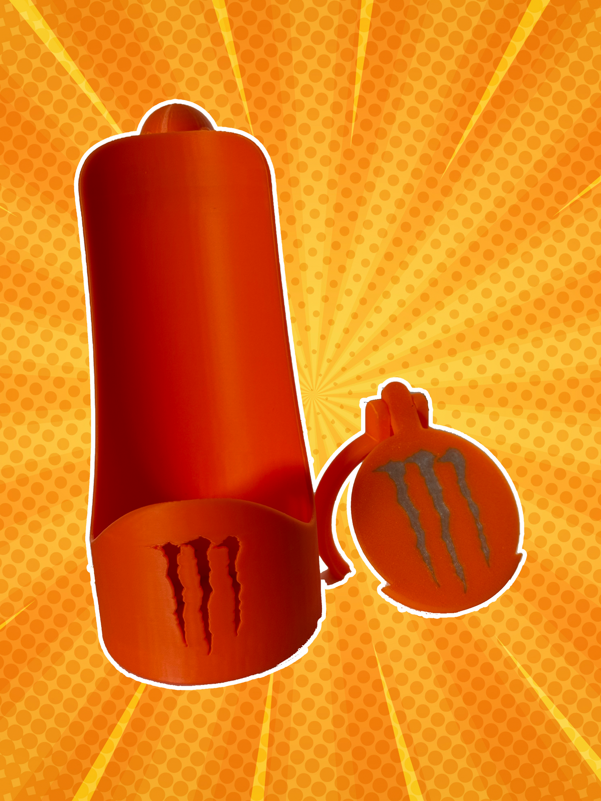 Monster Holder + Lid - Various Colours