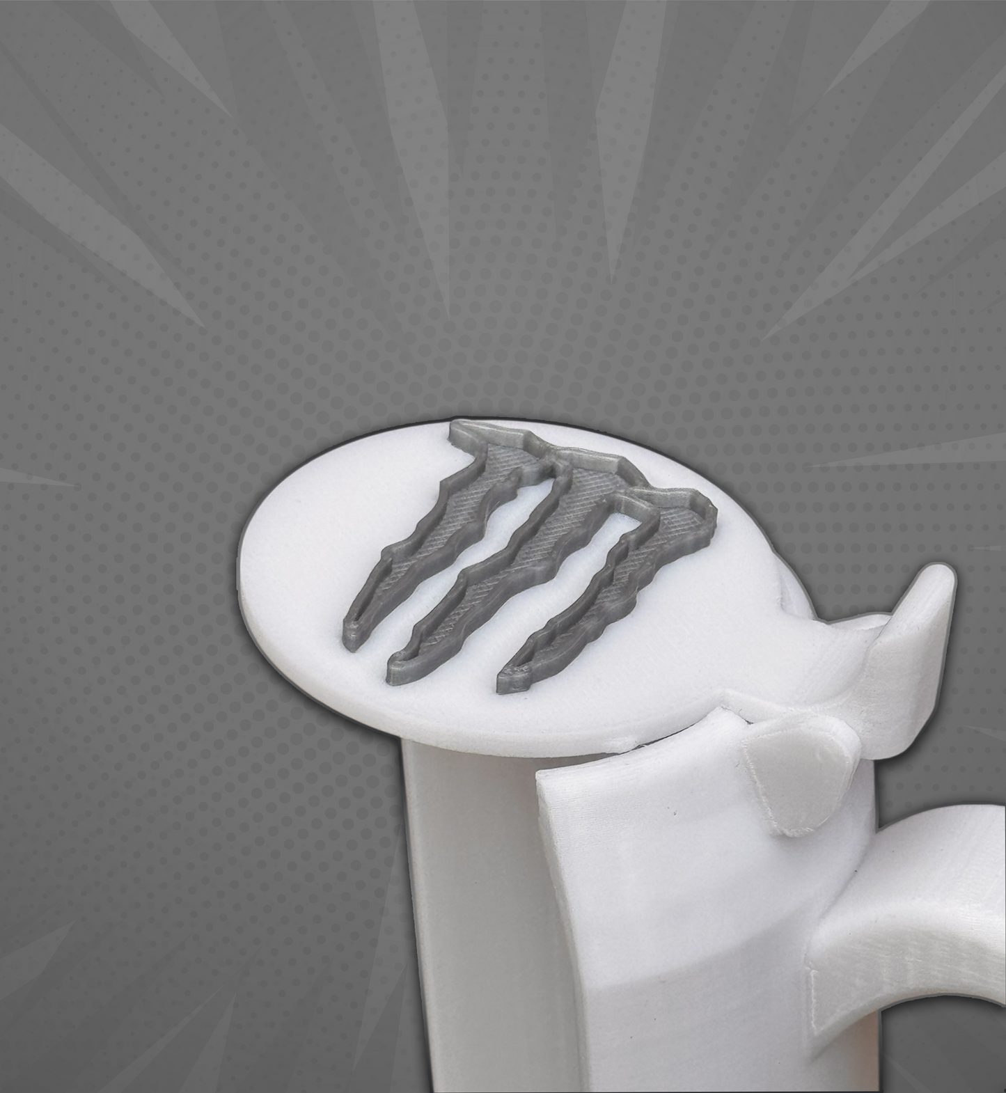 Monster AIO Holder - Handle + Lid All in One Design - Multiple Colours Available