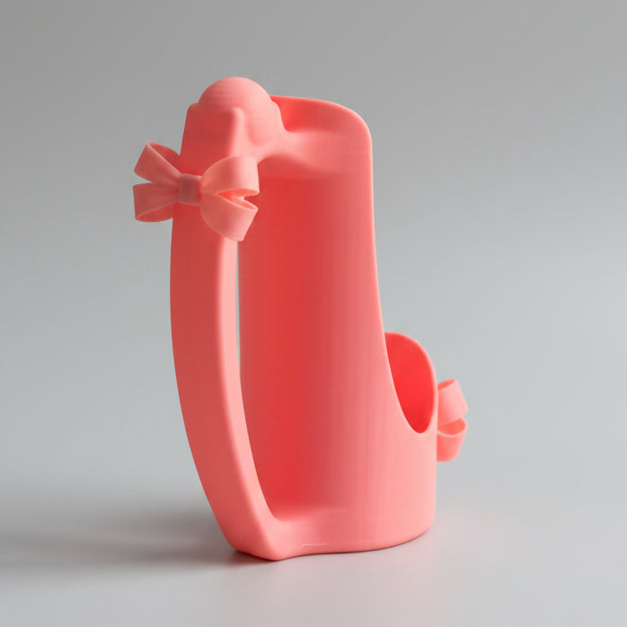 500ml Can Holder with Pink Bows – Reusable Cute Drink Sleeve & Can Cozy