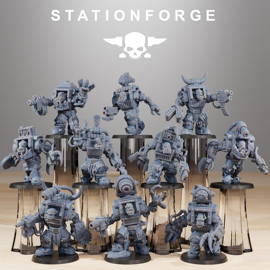 Station Forge Orkaz Steelbrutes Proxy 28mm minitures Ork Tabletop RPG Wargaming custom weapon choice now available