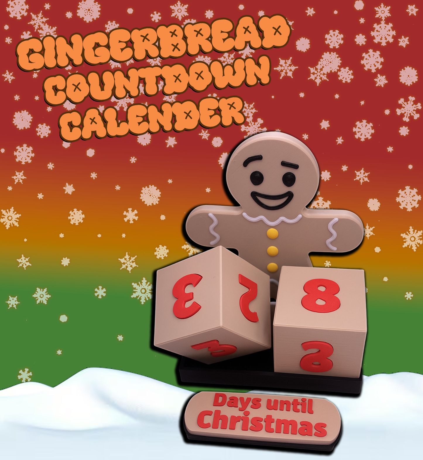 Gingerbread Calendar Countdown
