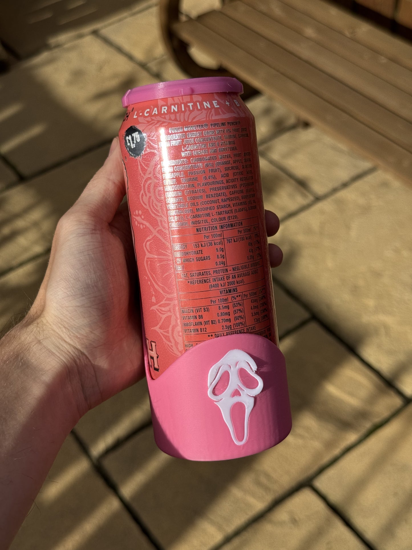 500ml Scream Themed Can Holder