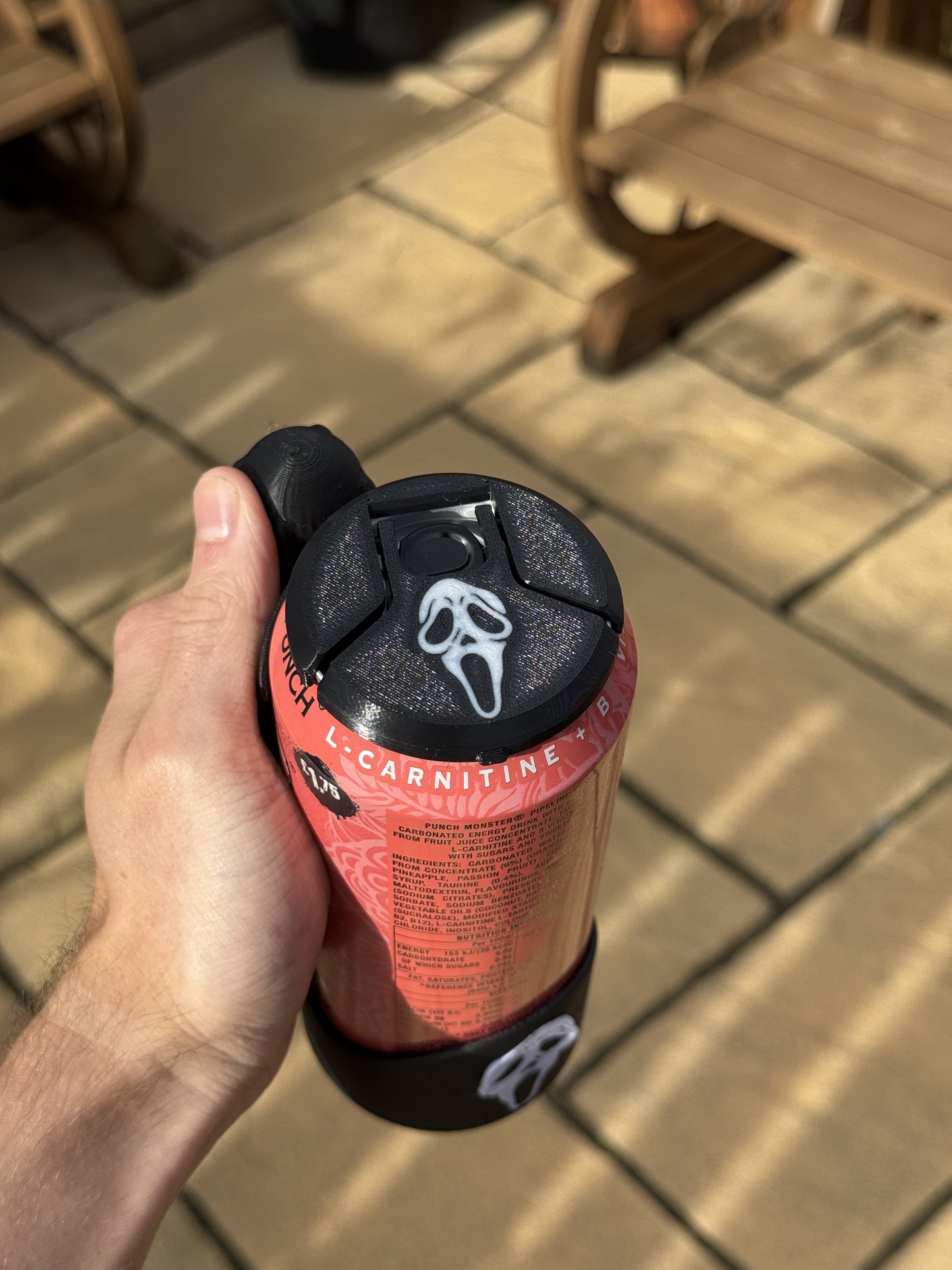 500ml Scream Themed Can Holder