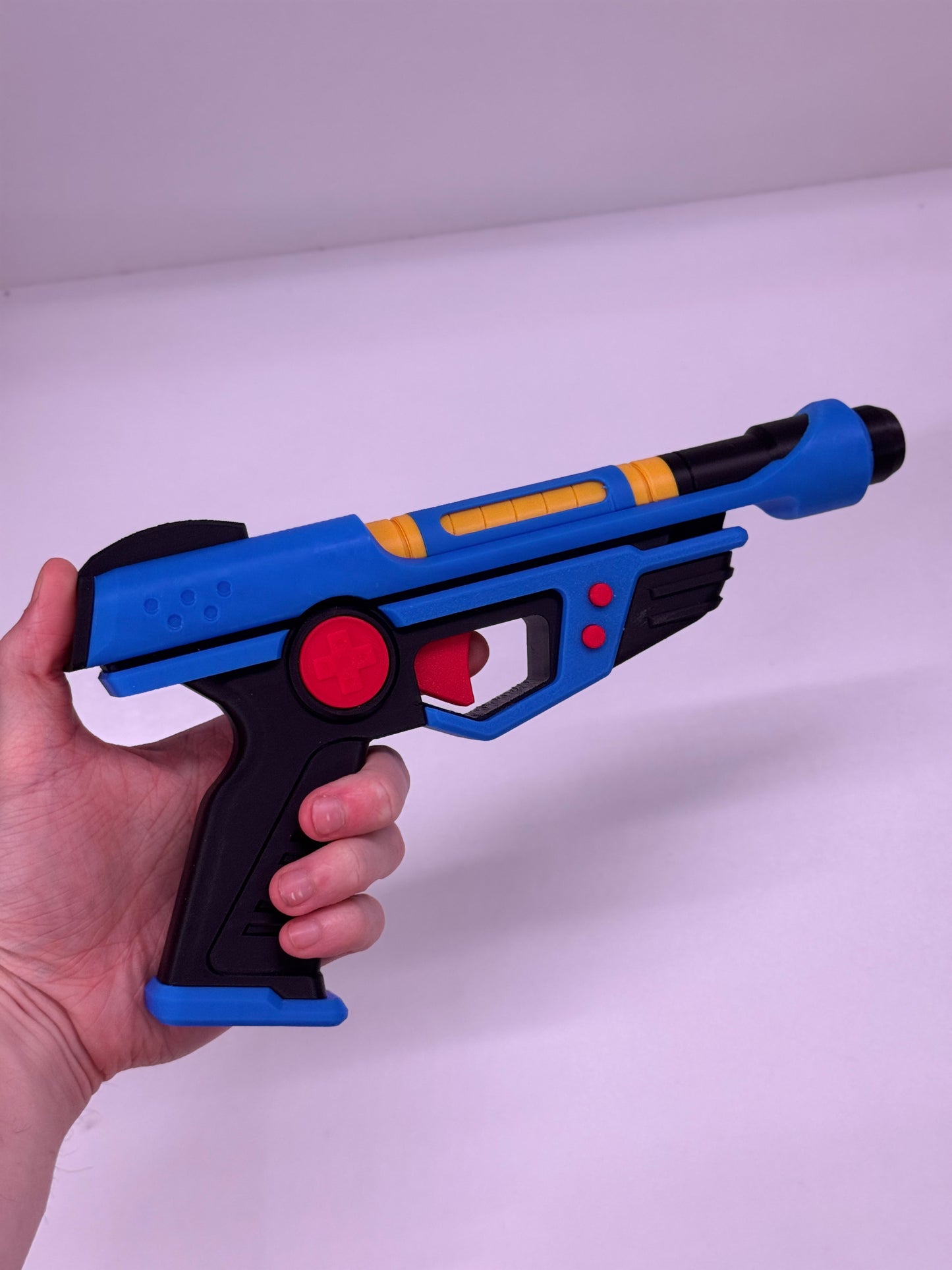 Valorant Arcade Ghost Blue Cosplay Weapon Detachable Silencer Moving Trigger