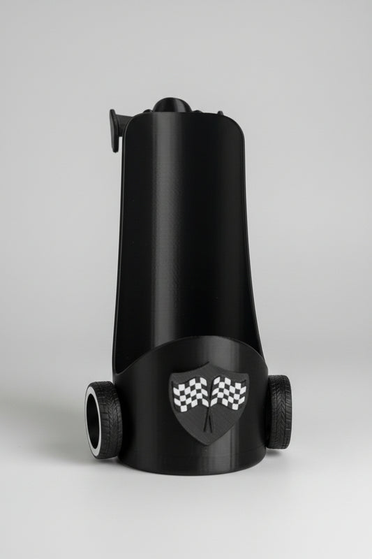 PitStop 500ml Racing-Themed 500ml Can Holder | Motorsport Inspired Desk & Garage Drink Holder | 3D Printed Beverage Caddy