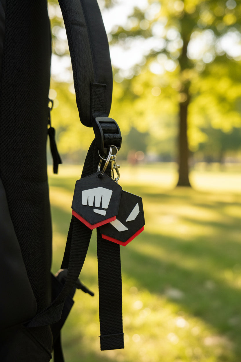Valorant Inspired Gun Buddy Keyring | 3D Printed Gaming Keychain | Gamer Gift | FPS Gaming Charm