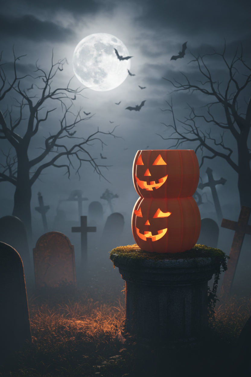 500ml Pumpkin Halloween Can Holder – Jack O’Lantern Energy Drink Can Sleeve, Spooky Halloween Drink Holder, Monster Can Holder