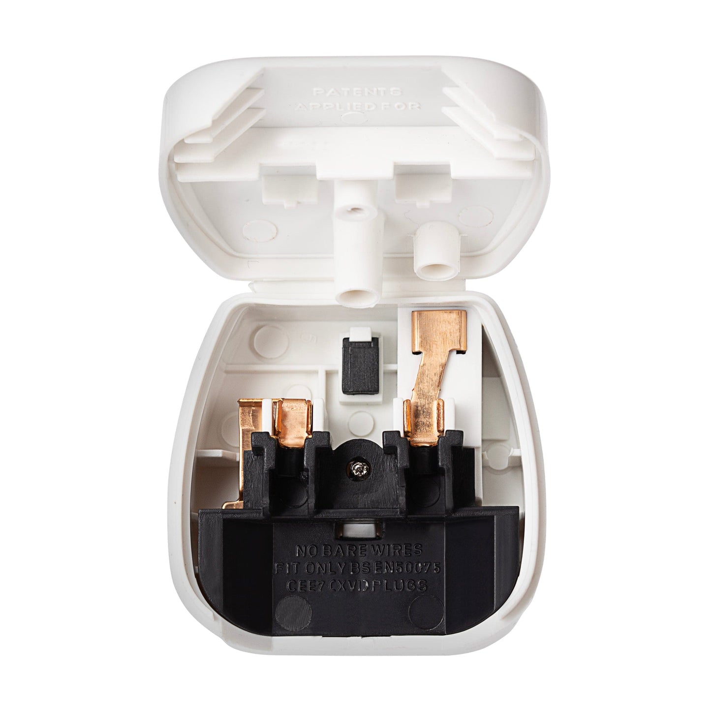 Maplin EU 2 Pin Plug to UK Mains Plug Converter with 5 Amp Fuse & Screw Cover