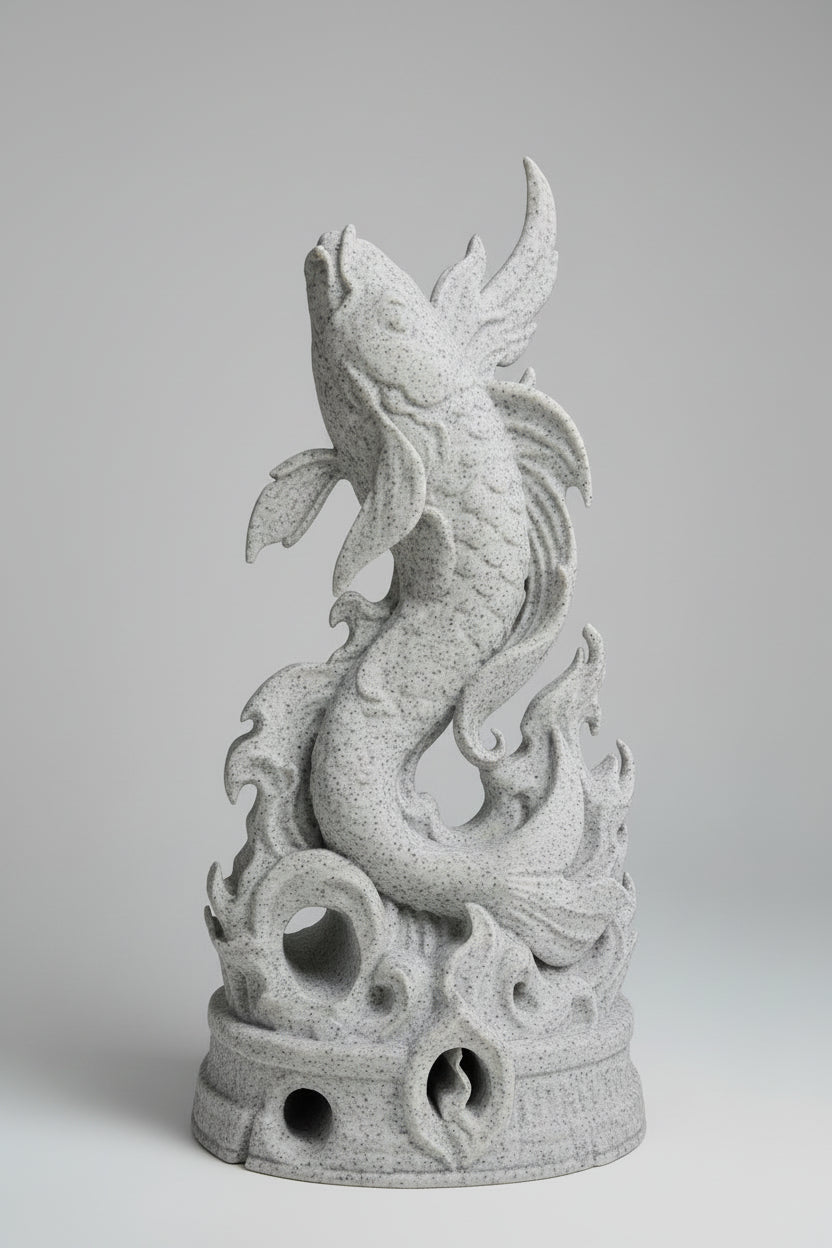 Chinese Dragon wave model side view